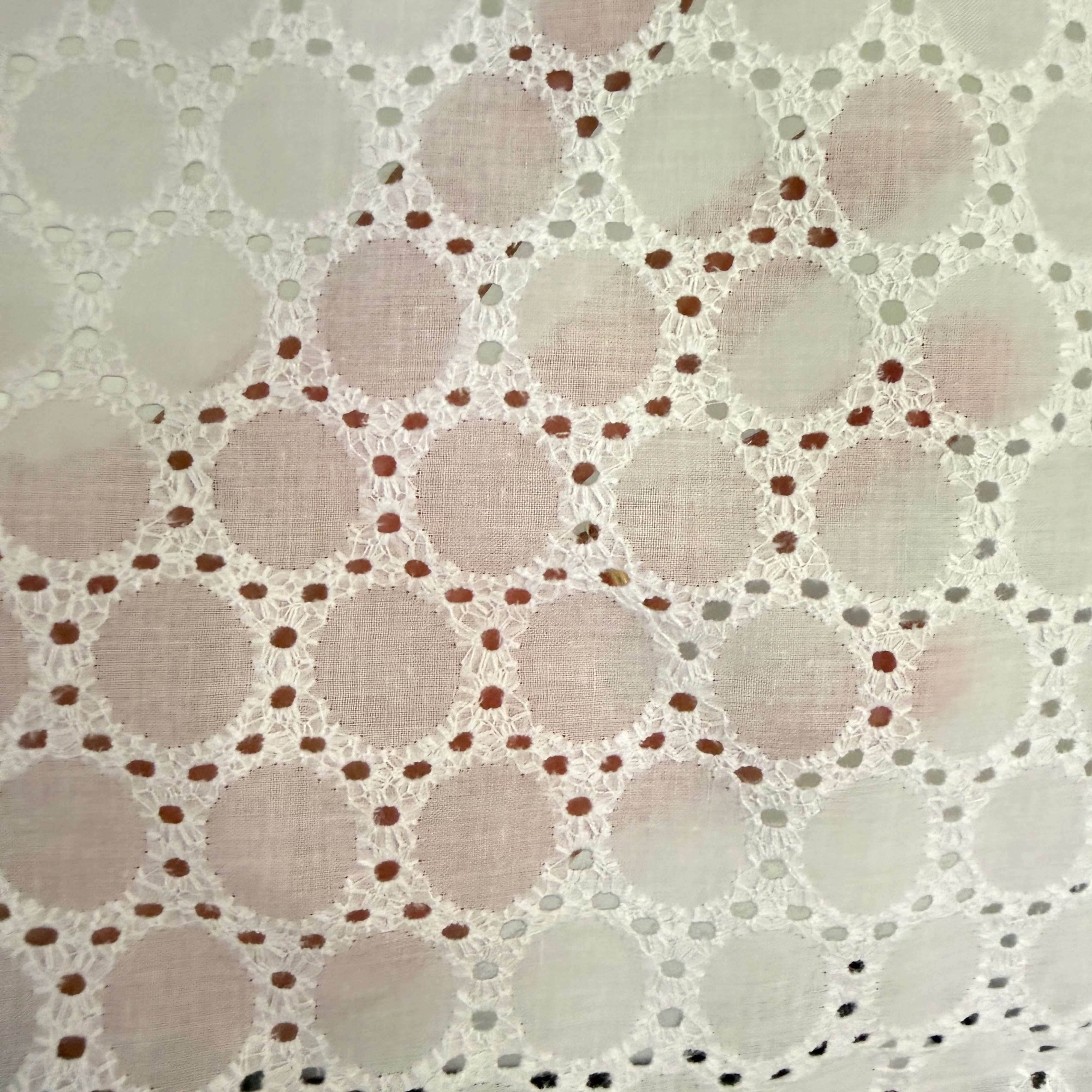Embroidery Fabric – 100% Cotton, 53/54" Wide, 115 GSM