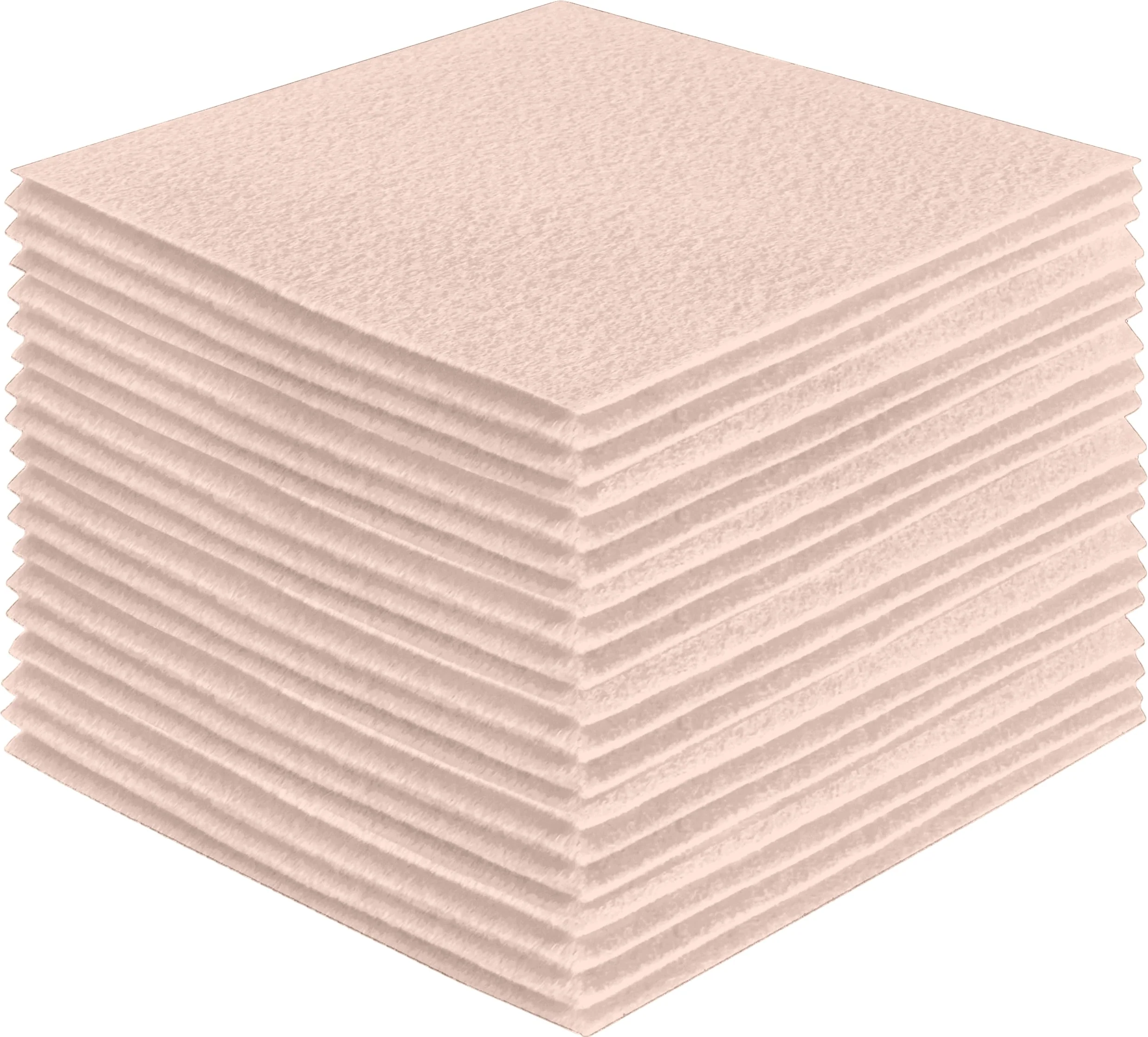Acrylic Felt Craft Sheet Packs – Sand | Soft Felt for DIY & Crafts