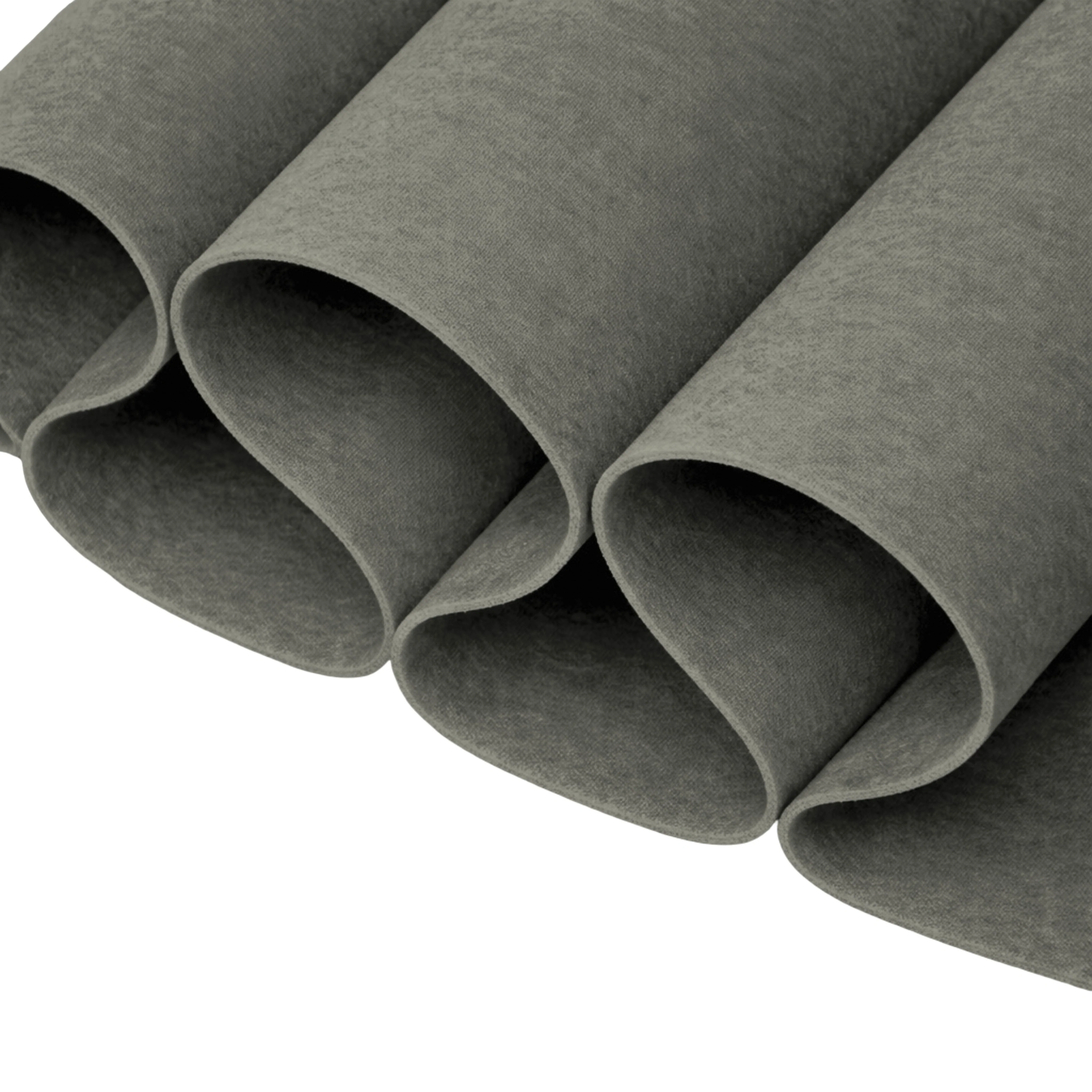 Acrylic Felt Fabric 1.6mm –Platinum Gray 72" Wide 160GSM | By the Yard