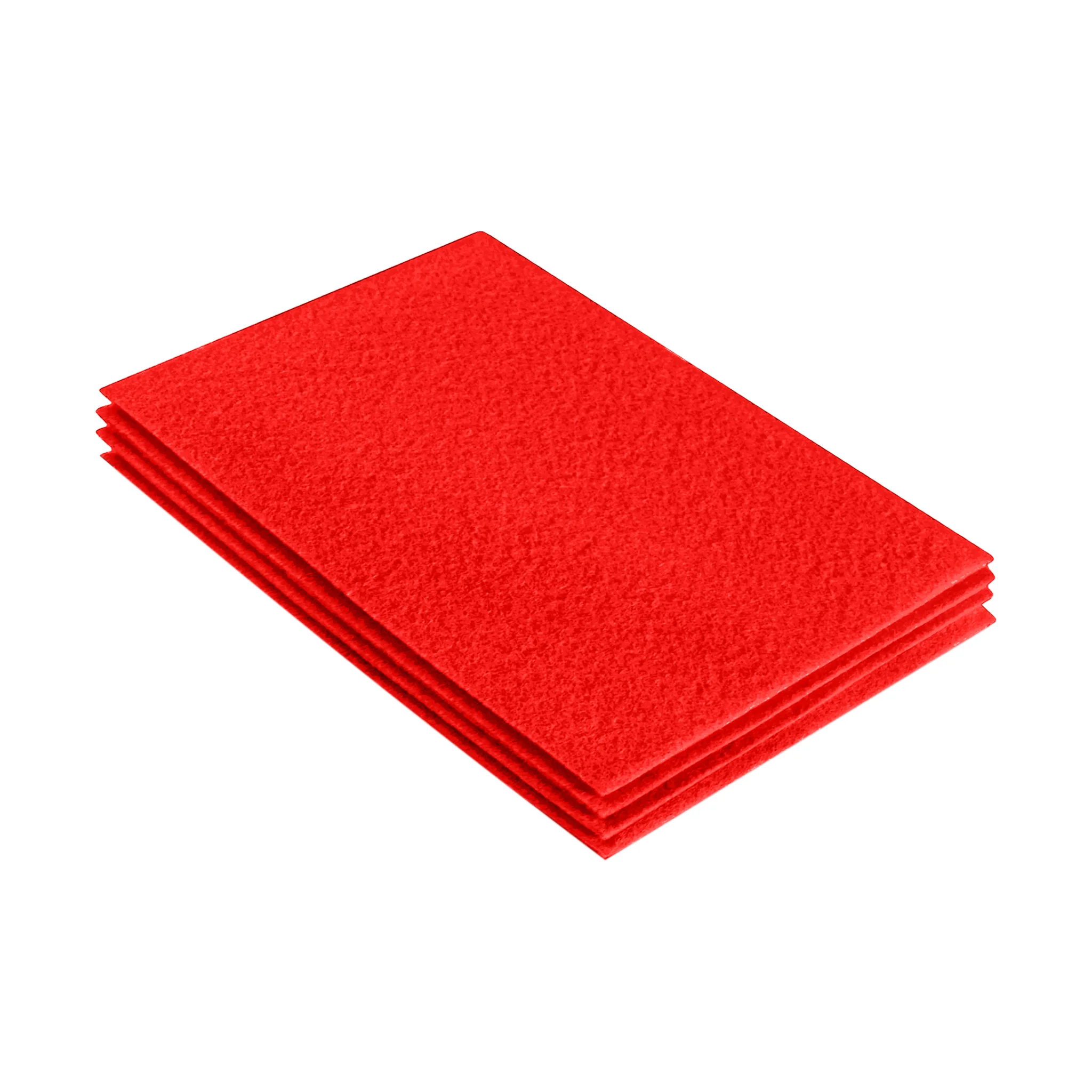 Acrylic Felt Sheet Packs 9"X12" | Hot Orange