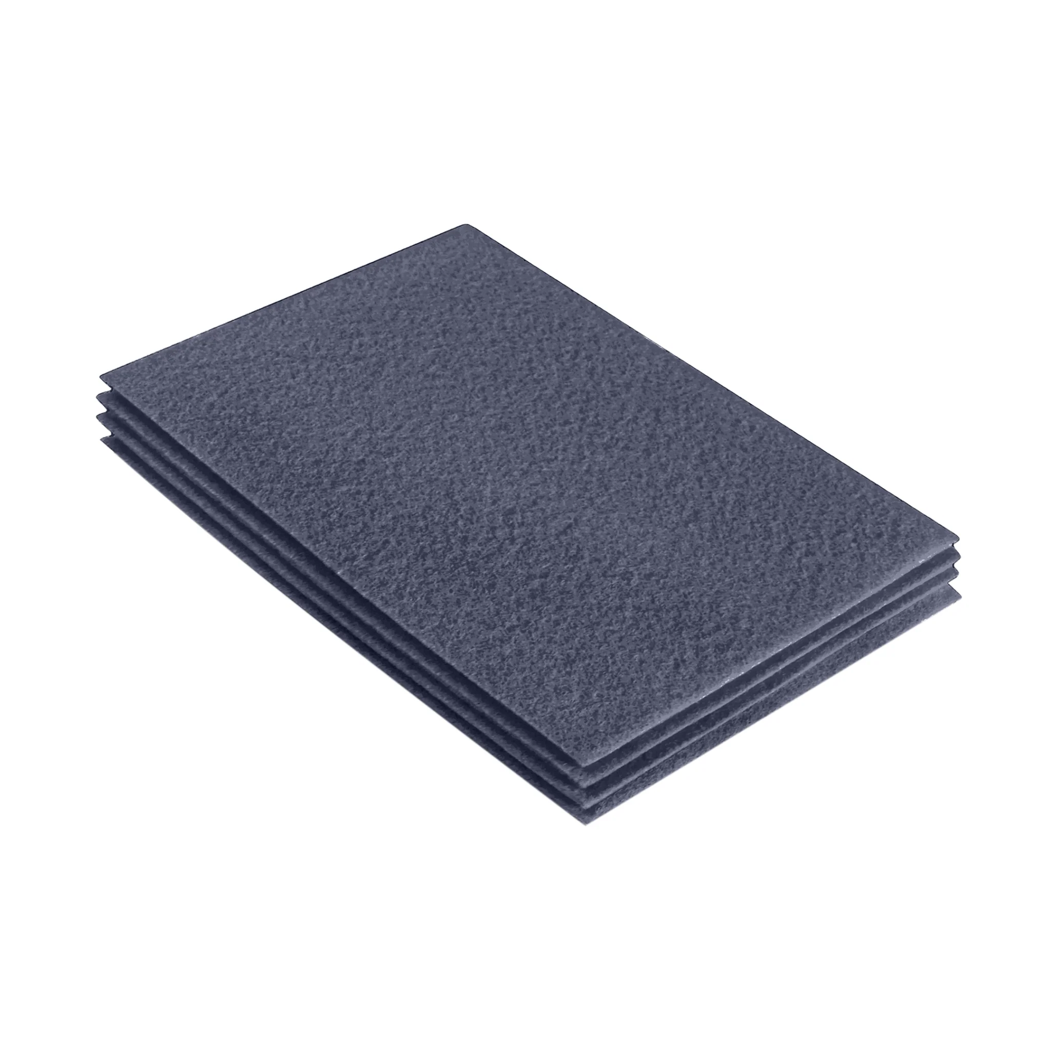 Acrylic Felt Sheet Packs 9"X12" | Heather Gray