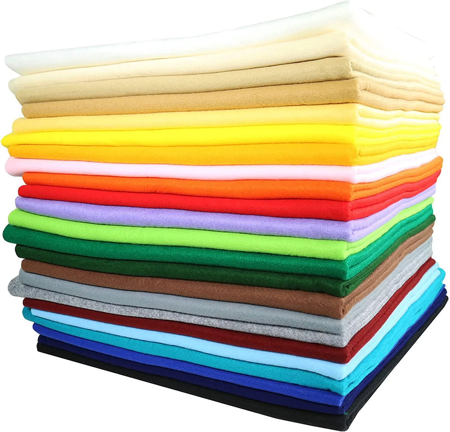Acrylic Felt Sheets 8" x 8" | Multi-Colors