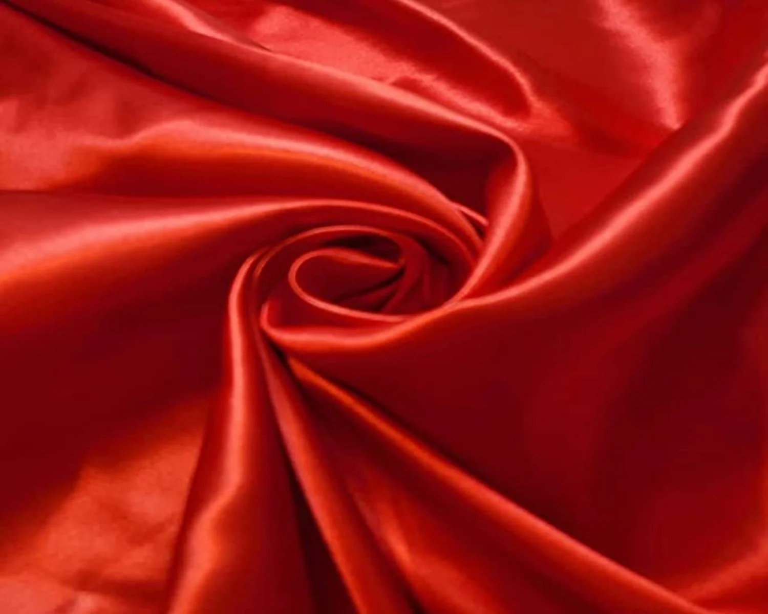 Charmeuse Satin Fabric by The Yards - 58/60" (150 cm) | Red