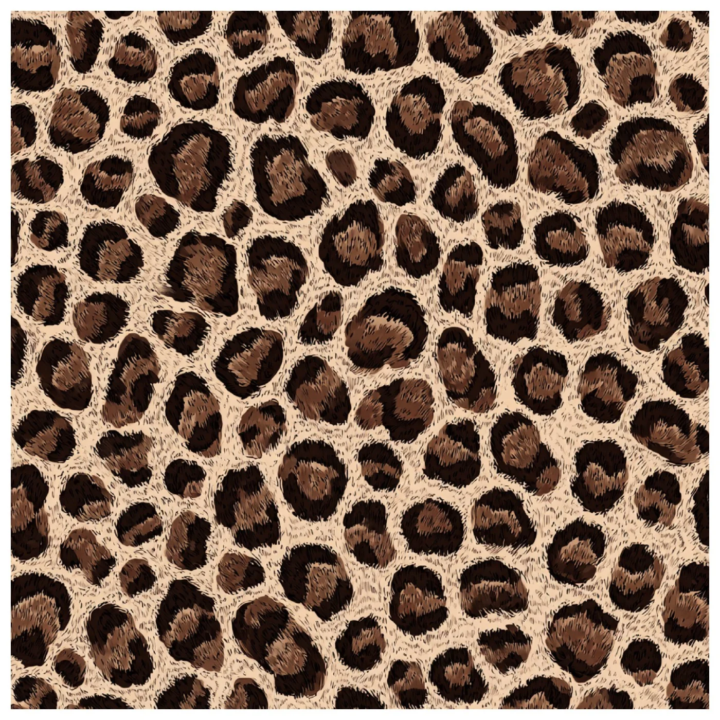 Custom Leopard Fabric Printing