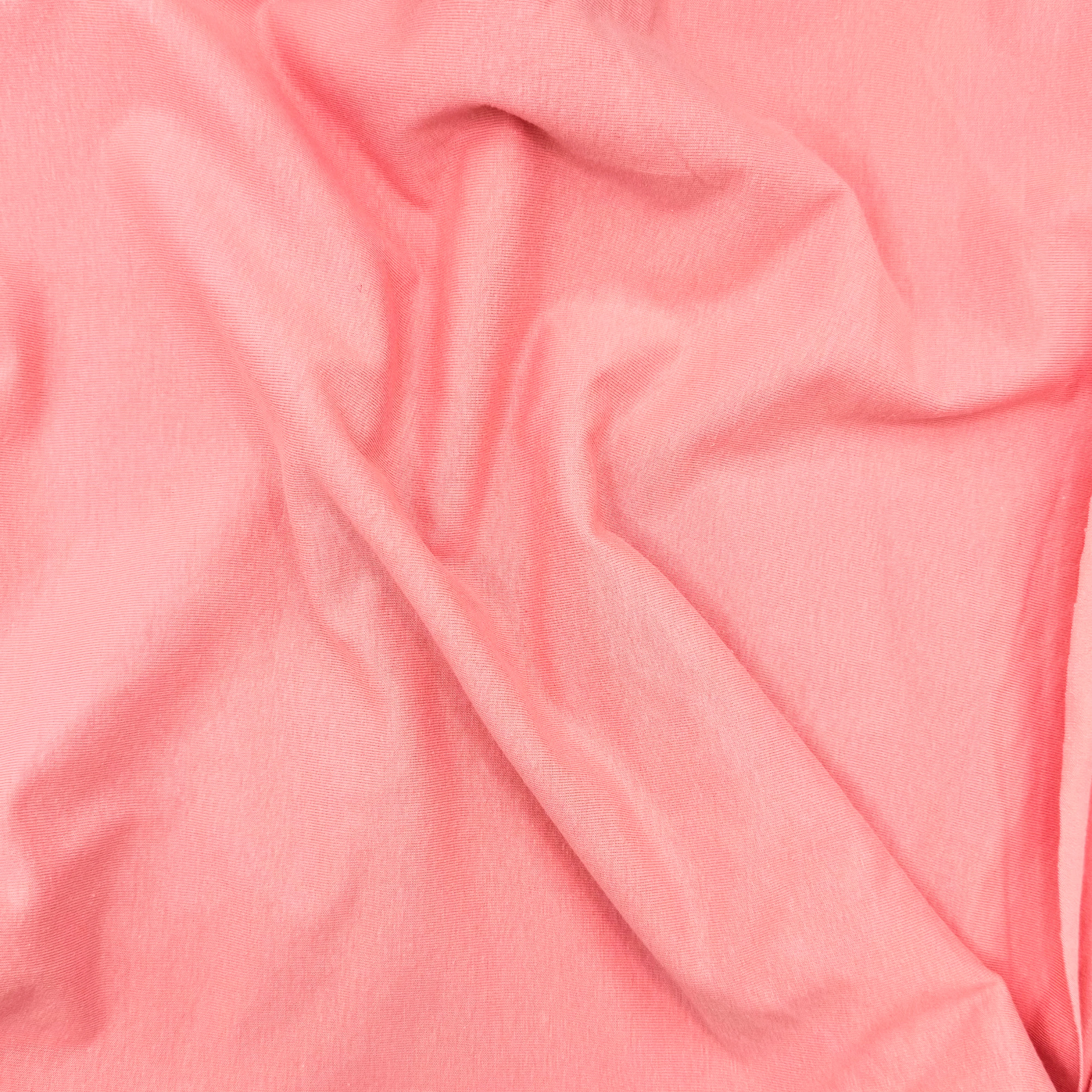 Cotton Spandex Jersey Knit Fabric – 10oz 4-Way Stretch | Dark Peach