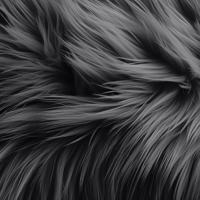 Bulk Faux Fur Fabric (2–4 Yards) – Shaggy Plush Long Pile, 60" Wide - Image 13