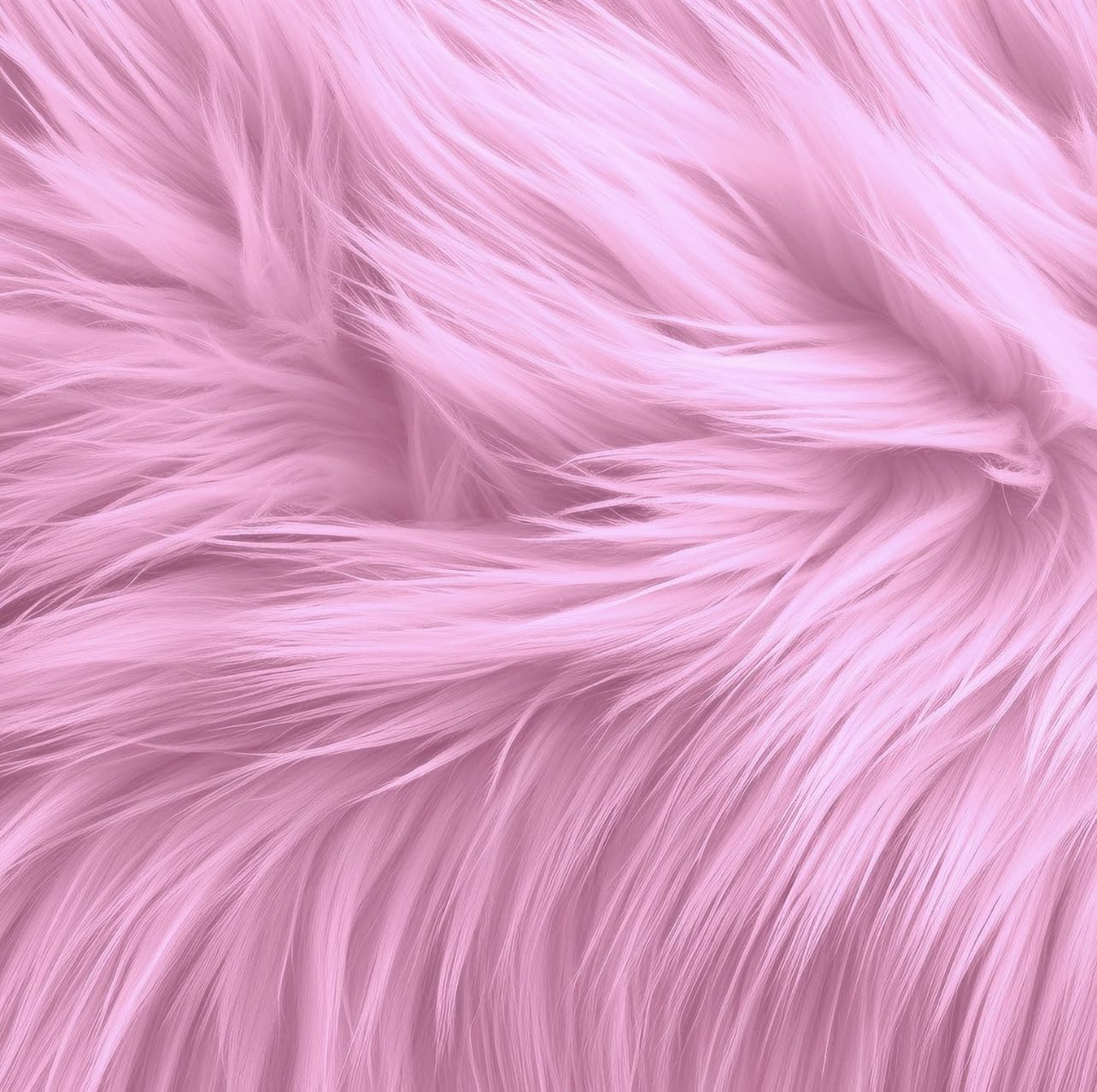 Faux Fur Fabric by the Yard – Shaggy Plush Long Pile, 60" Wide - Image 5