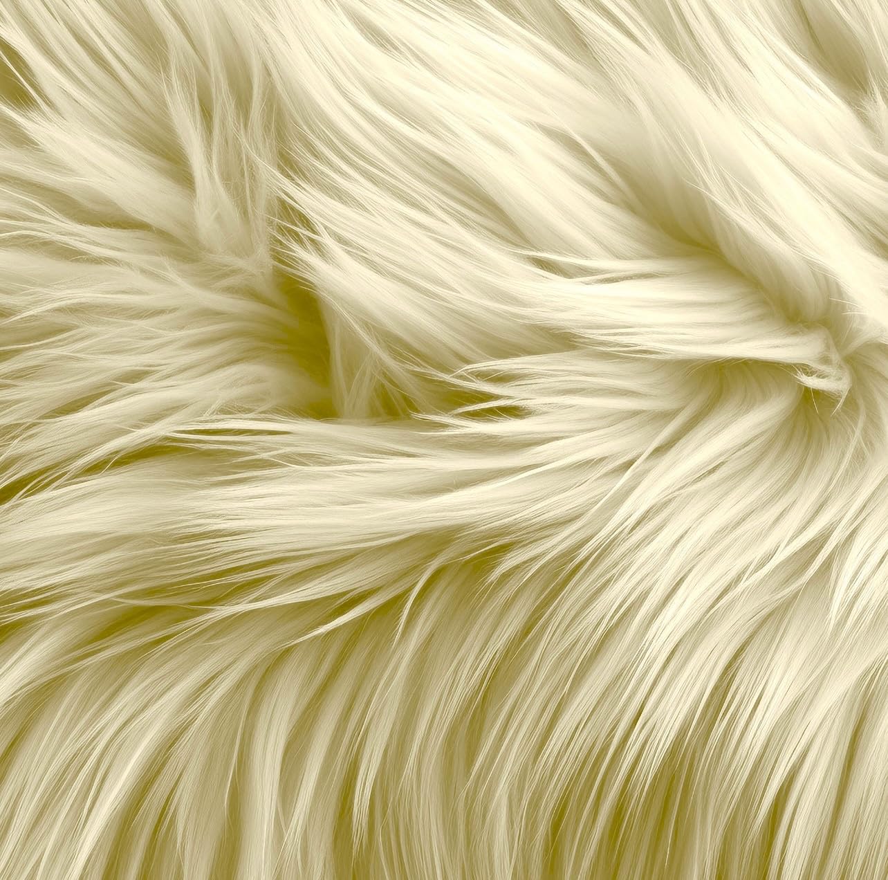 Faux Fur Fabric by the Yard – Shaggy Plush Long Pile, 60" Wide - Image 6