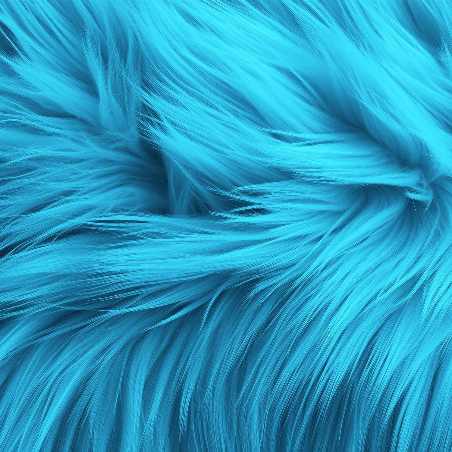Faux Fur Fabric Squares for Arts and Crafts | Many Colors - Image 28