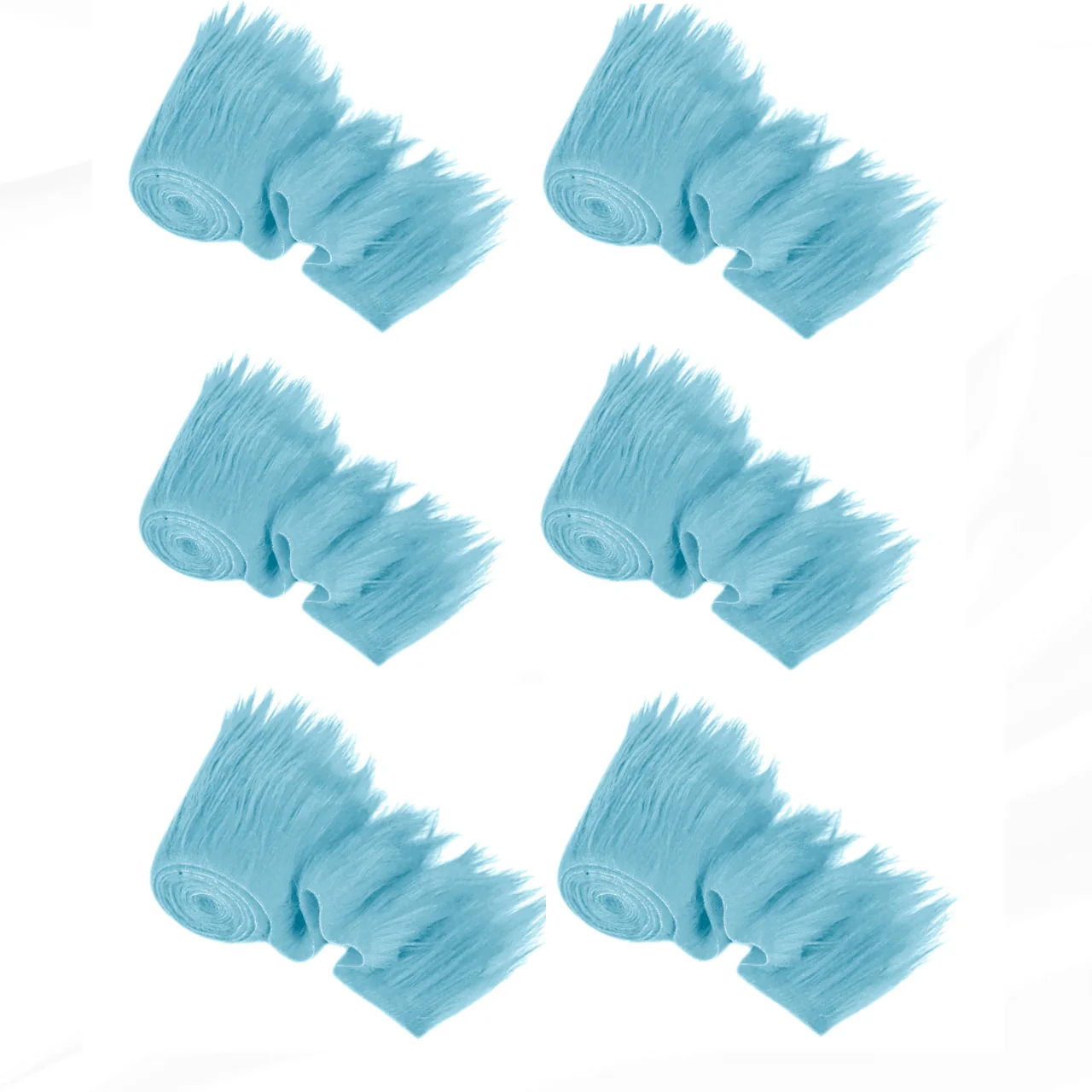 Faux Fur Fabric Trim Precut 6X60 Inch DIY Craft Costume Pack - Image 3