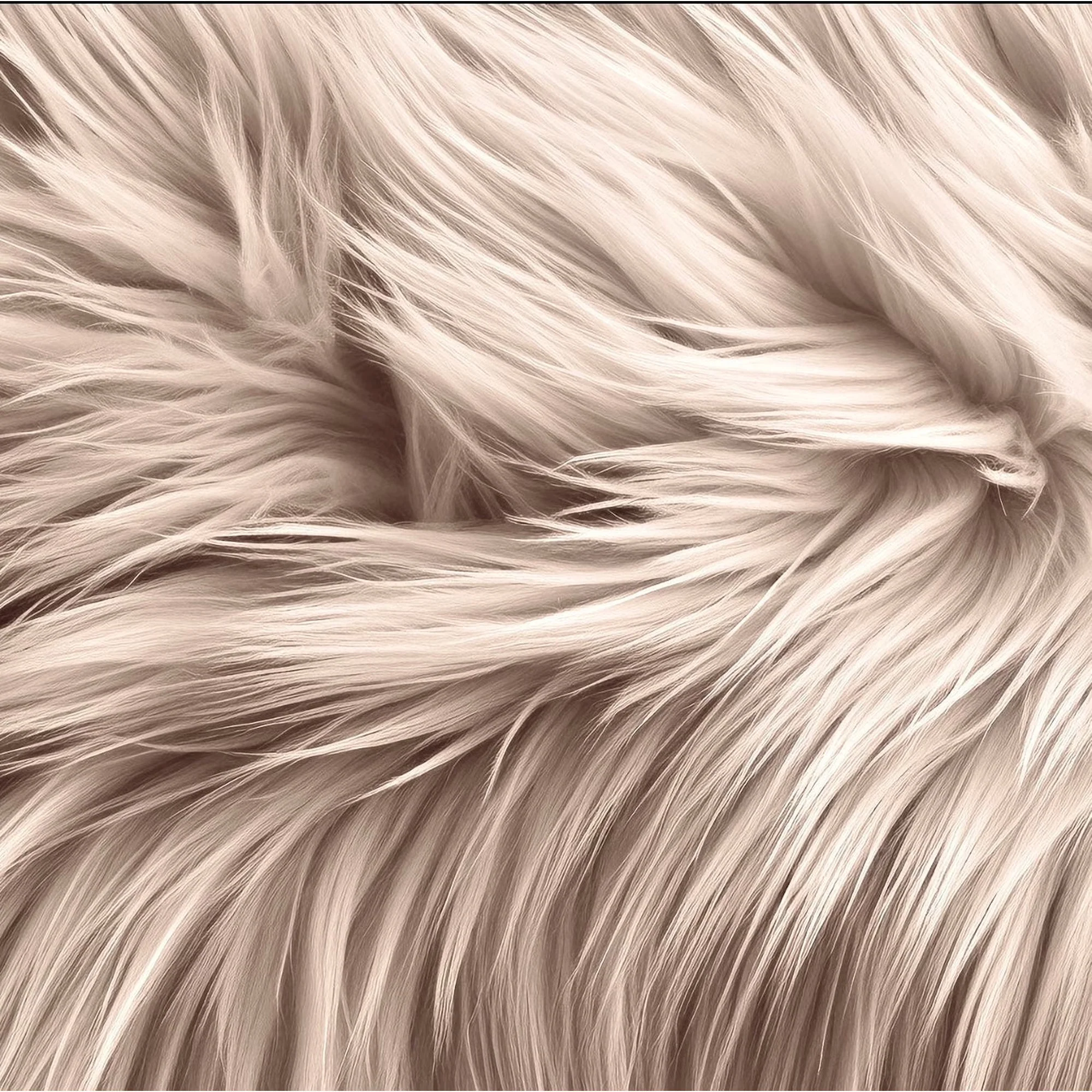 Faux Fur Shaggy Fabric – Soft, Long Pile Fake Fur Squares - Image 74