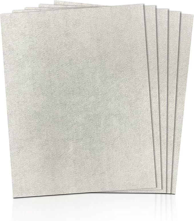 Glitter Felt Sheets – 9x12" - 5 Pieces | 1.6mm Thick - Image 4