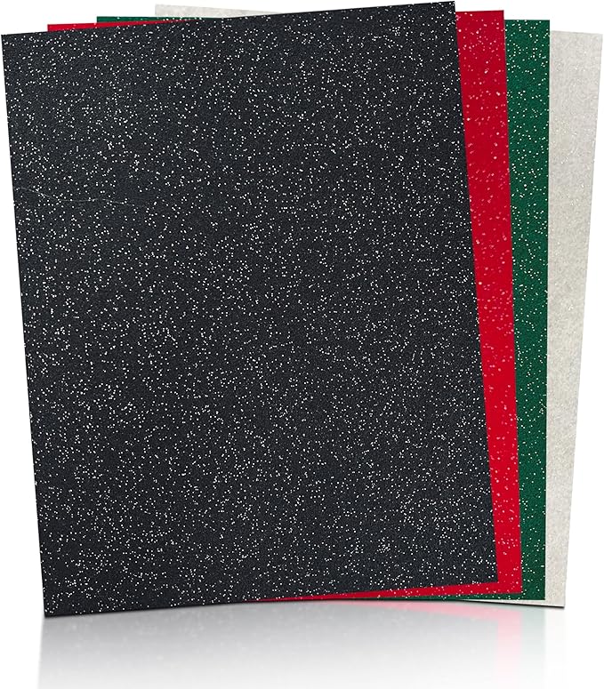 Glitter Felt Sheets – 9x12" - 5 Pieces | 1.6mm Thick - Image 5