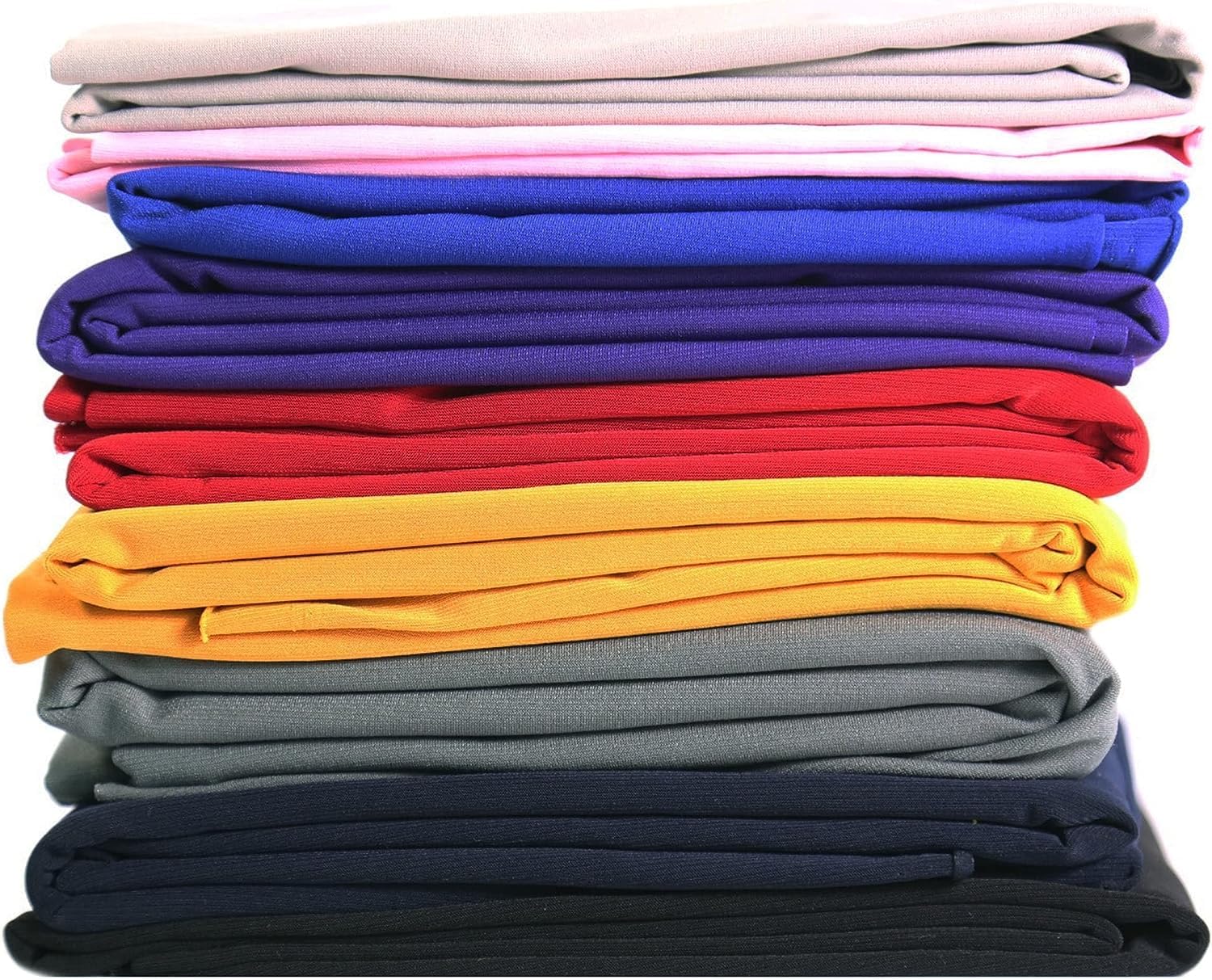 ITY Polyester Spandex Fabric | Navy - Image 9