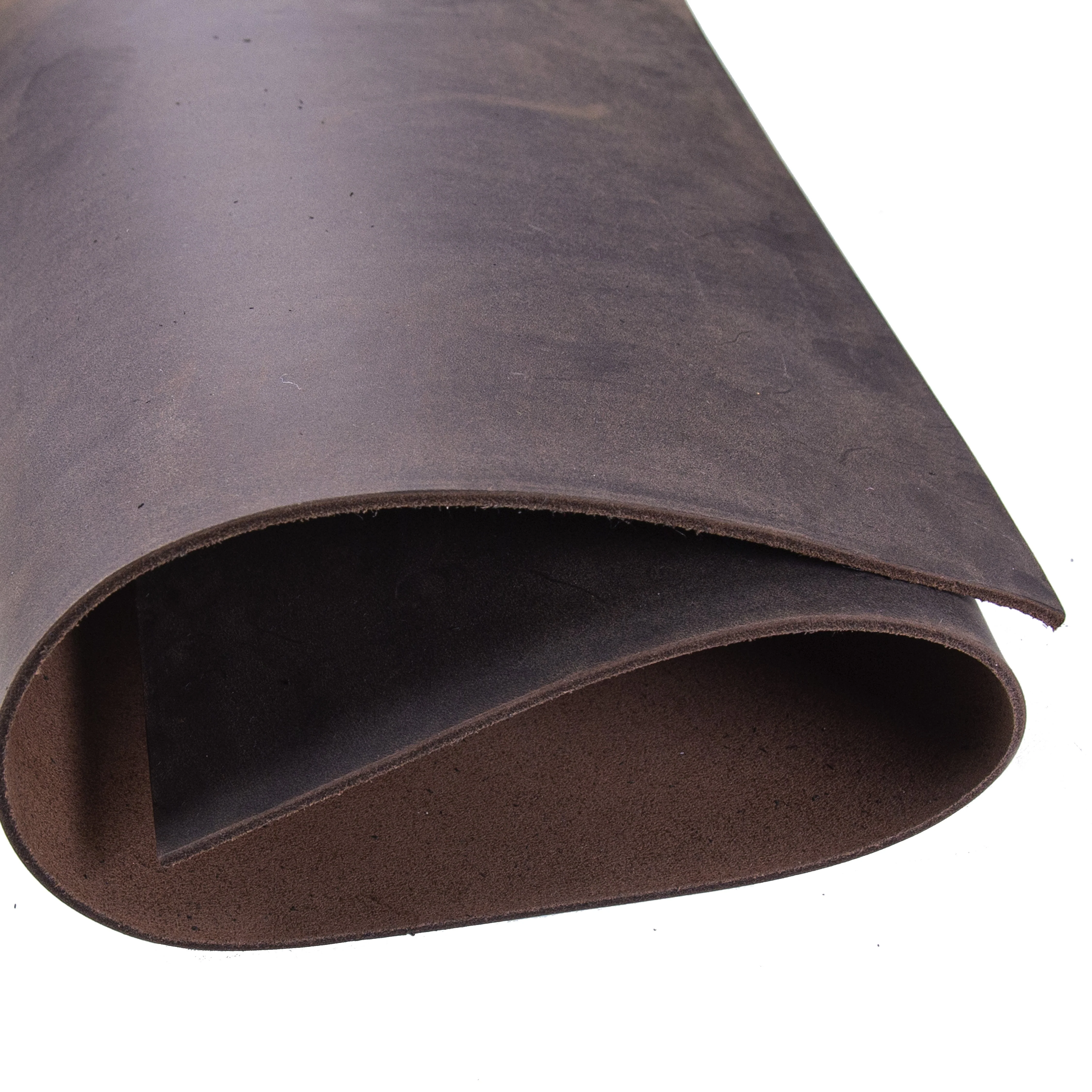 Leather Tooling Sheets | Full Grain Brown Habana Cowhide | 2.7mm
