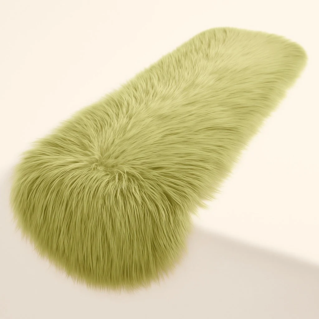 Luxurious Faux Fur Tablecloth | Elegant Faux Fur for Dining Table - Image 2