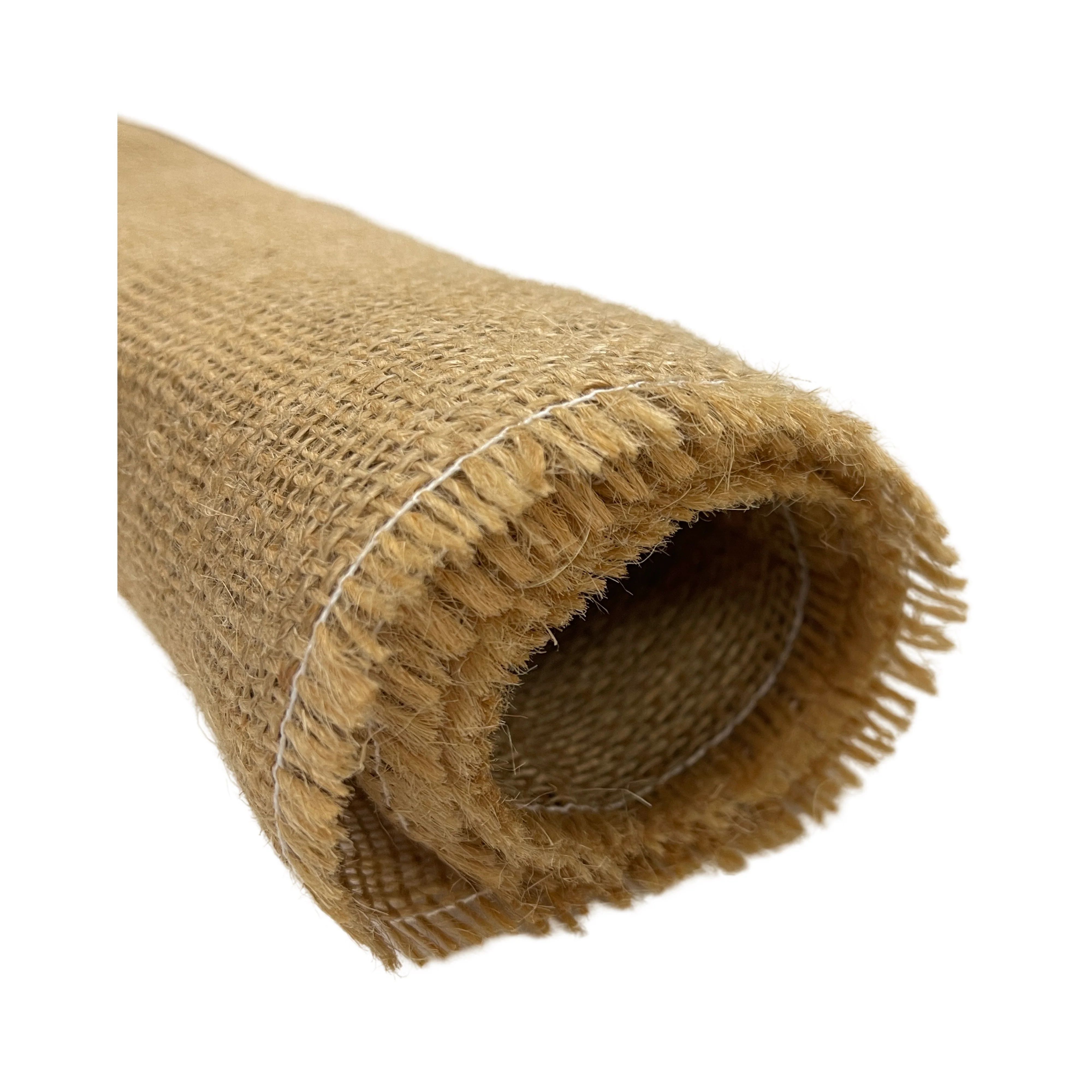 Natural Burlap Fabric Roll - Eco-Friendly Jute for Crafts, Décor
