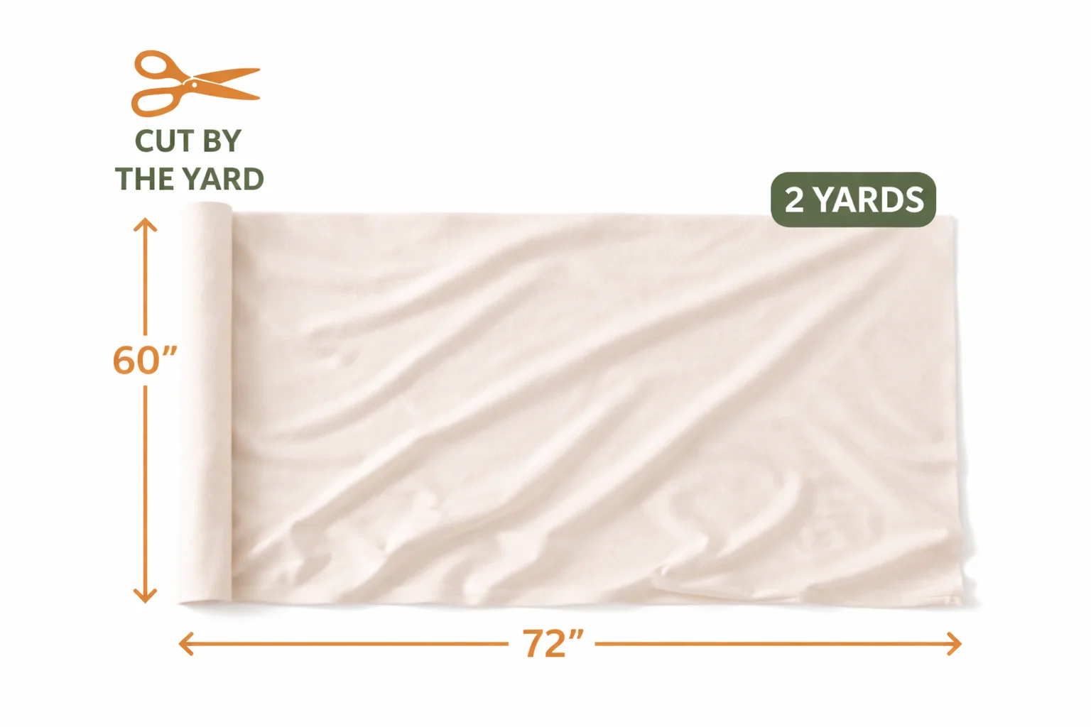 Organic Cotton Jersey Fabric 180 GSM | 60" Wide Knit - Image 2