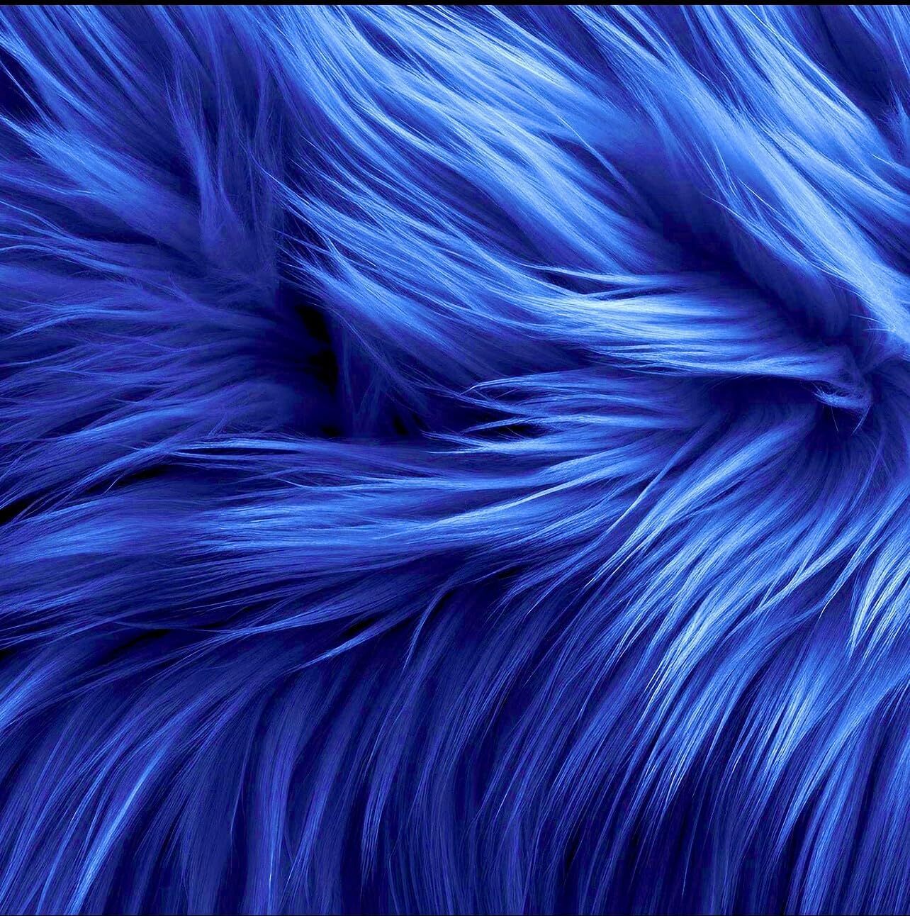 Round Shaggy Faux Fur Fabric - 40 inches Diameter - for Home Decor - Image 19