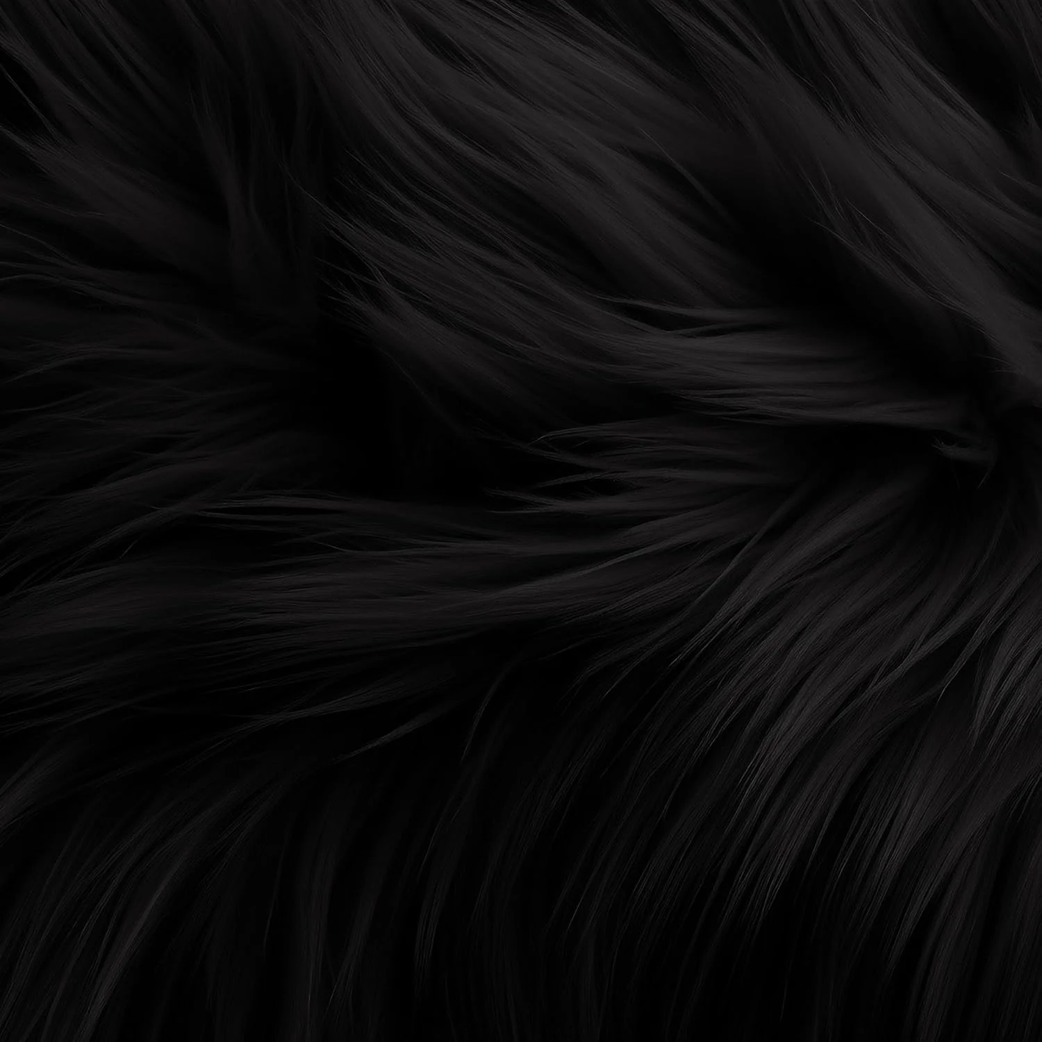 Round Shaggy Faux Fur Fabric - 40 inches Diameter - for Home Decor - Image 27